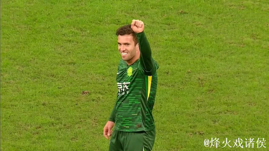 冯博轩的助攻，塞尔吉尼奥推射破门